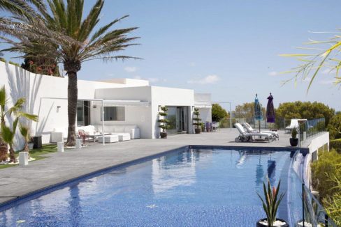 villa vue mer avec piscine Ibiza